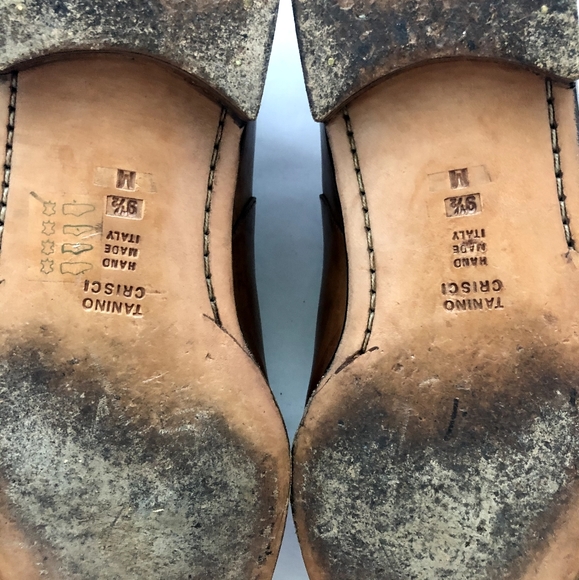 Crisci handmade brown lace-up shoe - Picture 4 of 4